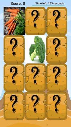 Vegetable matching game - Screenshot 3