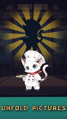 Paper Fold: Cat Stickers - Screenshot 1