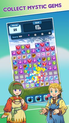 Gems Blast - Match Puzzle - Screenshot 1