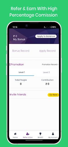 Colour Prediction App - Earn - Screenshot 3