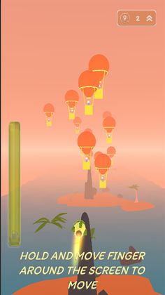 Missile Balloon: Aim and Blast - Screenshot 2