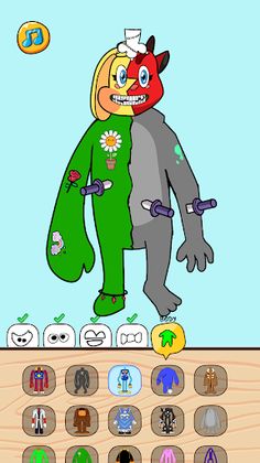 Monster Mix and Match ASMR - Screenshot 3