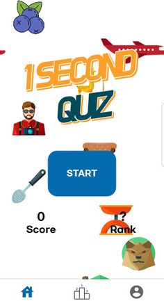 1 second quiz - Test Visual ac - Screenshot 1