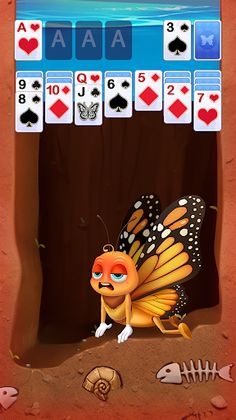 Solitaire Butterfly - Screenshot 1
