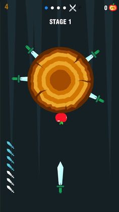 Knife Mania - the hit wooden m - Screenshot 2