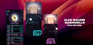 Tiles Hop Alan Walker Marshmel - Screenshot 1