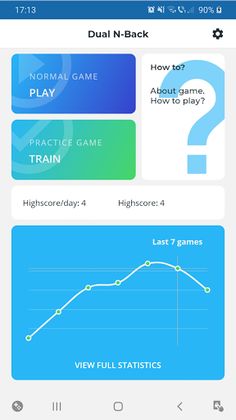 Dual N-Back - DNB - Screenshot 1