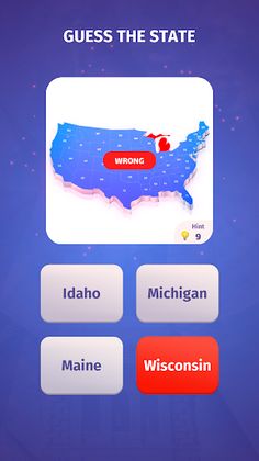 USA Quiz - Trivia games - Screenshot 3
