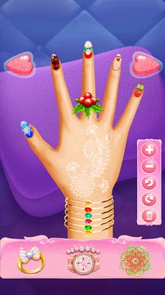 Christmas Nail Art Salon - Screenshot 2