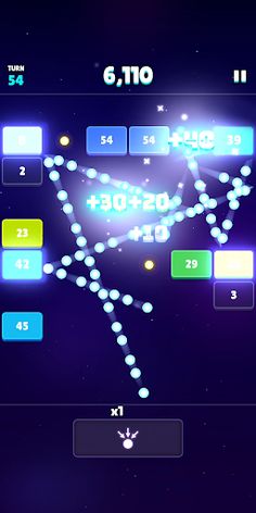 Space Brick Breaker - Screenshot 2