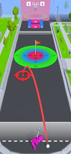 Golf Bump 3D - Screenshot 2