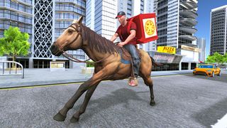 Mounted Horse Pizza Delivery - Screenshot 2