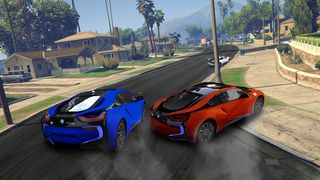 Driver BMW I8 Night City Racer - Screenshot 2