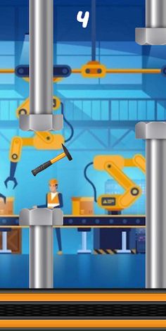 Flappy Hammer - Screenshot 2