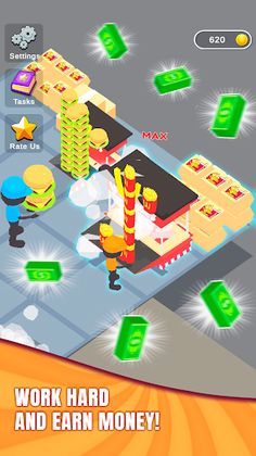 Idle Burger Shop Tycoon - Game - Screenshot 4