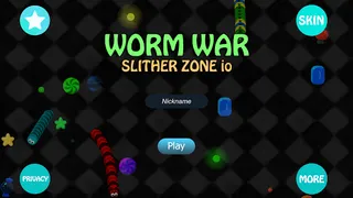 Worm War : Slither Zone io - Screenshot 1