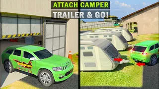 Camper Van Truck Driving Games - Screenshot 3