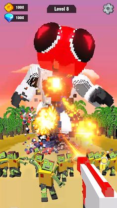 Pixel Shooting: Craft Demolish - Screenshot 2