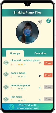 Shakira Piano Tiles - Screenshot 3