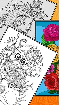 ColorSky: adult coloring book - Screenshot 4