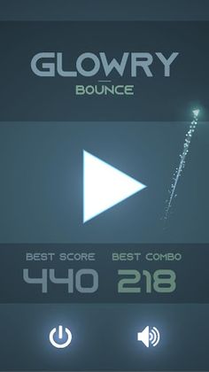 Glowry Bounce - Screenshot 1