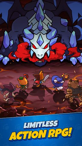 Legend of Cat: Idle Action RPG - Screenshot 1