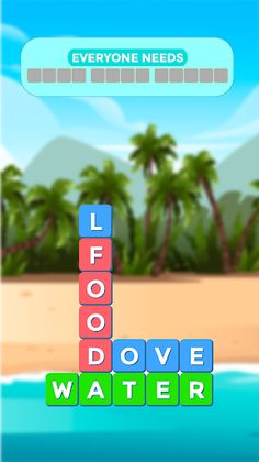 Word Search - Block Game - Screenshot 1