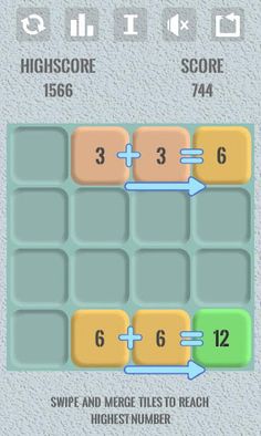 3072 - A Puzzle Game On Number - Screenshot 1