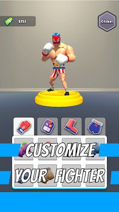 Boxing Clicker 3D - Screenshot 2