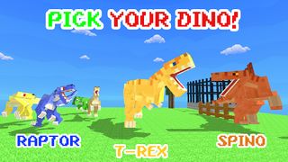 Blocky Dino Park Apex Arena - Screenshot 1