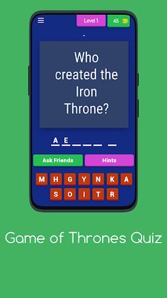 GAME OF THRONES QUIZ - Screenshot 1