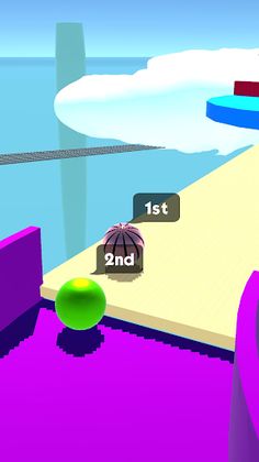 Marble Race 3D - Screenshot 2