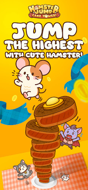 Hamster Jump: Cake Tower! - Screenshot 1