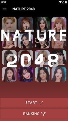 NATURE 2048 Game - Screenshot 1