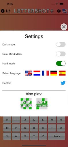 Lettershot+ - Screenshot 3