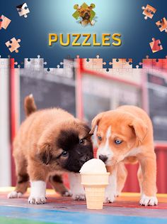 Dog and Puppys Jigsaw Puzzles - Screenshot 1