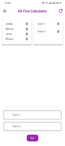 All Five Calculator - Screenshot 2