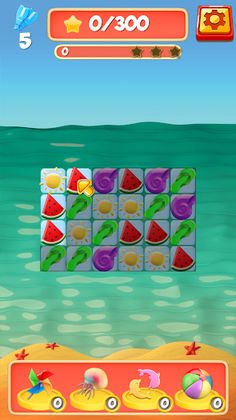 Beach Party Blast: Match 3 Puz - Screenshot 1