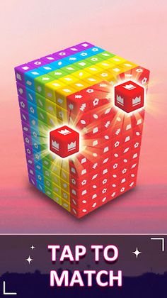 Cube Match: Master Tile 3D - Screenshot 1