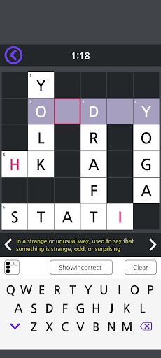 Crossword Puzzle - Screenshot 4