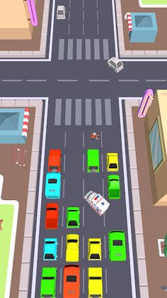 Ambulance Rush Puzzle - Screenshot 2