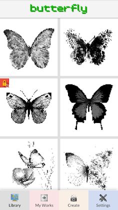 Butterfly Pixel Number - Screenshot 3