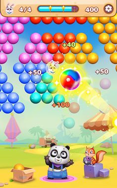 Panda Bubble Shooter Mania - Screenshot 3