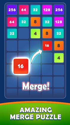 Merge 2048: Number Merge Games - Screenshot 1