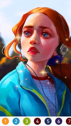 Stranger Thing Paint by Number - Screenshot 1