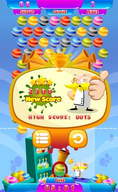 Bubble Shooter Professor - Screenshot 3