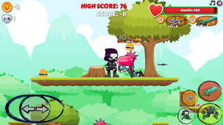 Knock Them Off!   (Platformer  - Screenshot 2