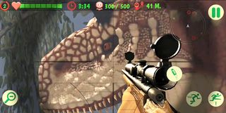 Dinosaur Shooter Game - Screenshot 1