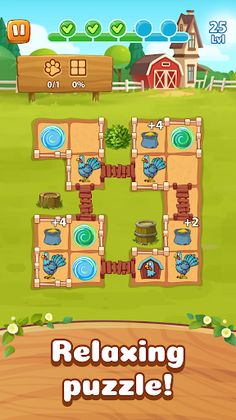 Farm & Aliens: Connect Puzzle - Screenshot 4