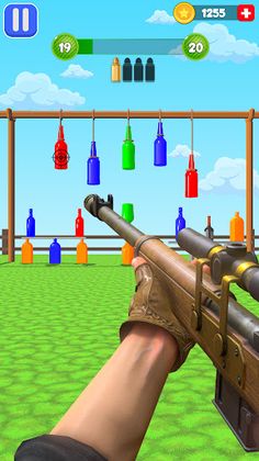 Bottle Shoot Games: Gun Games - Screenshot 2